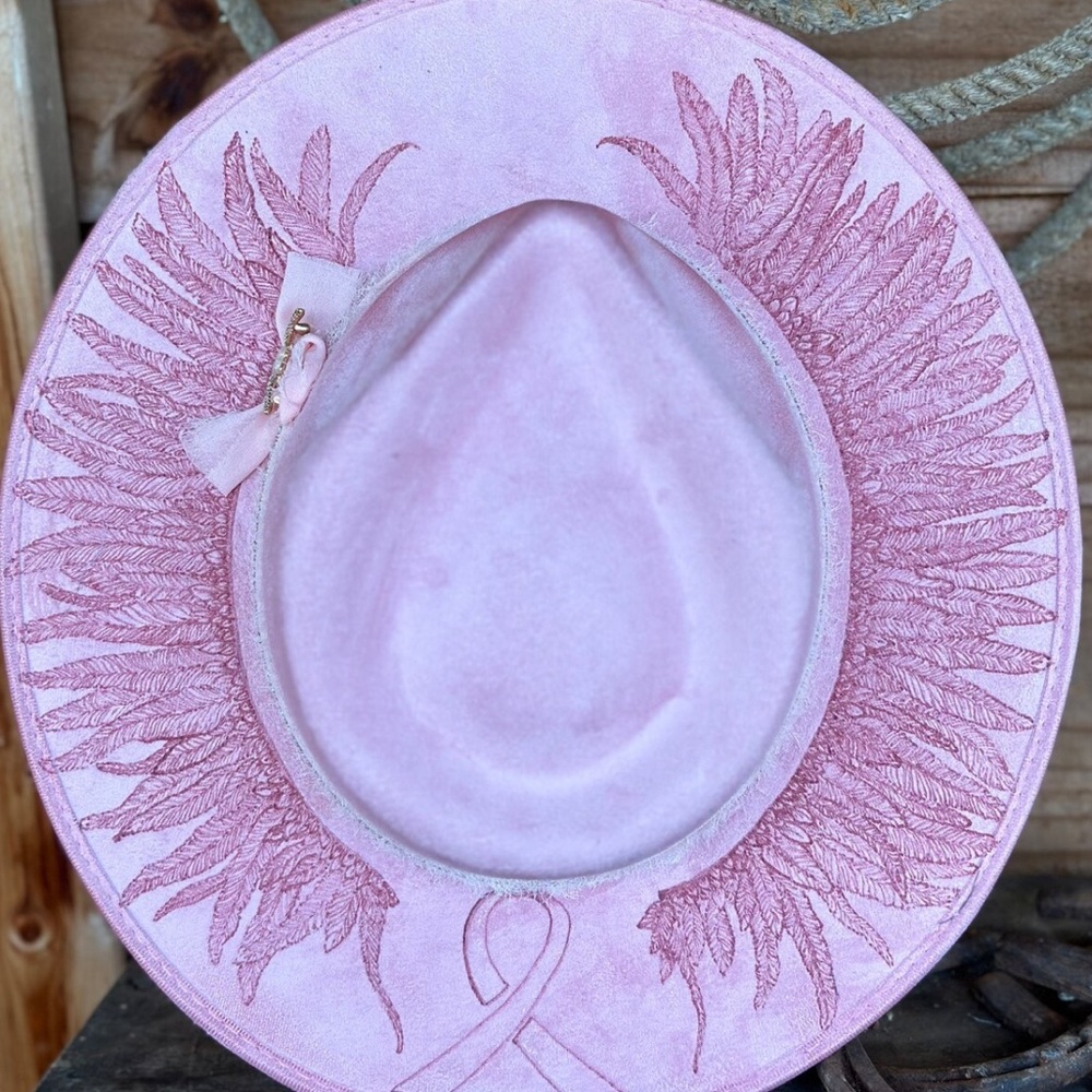 Breast cancer awareness memorial hat - Picture 6 of 6